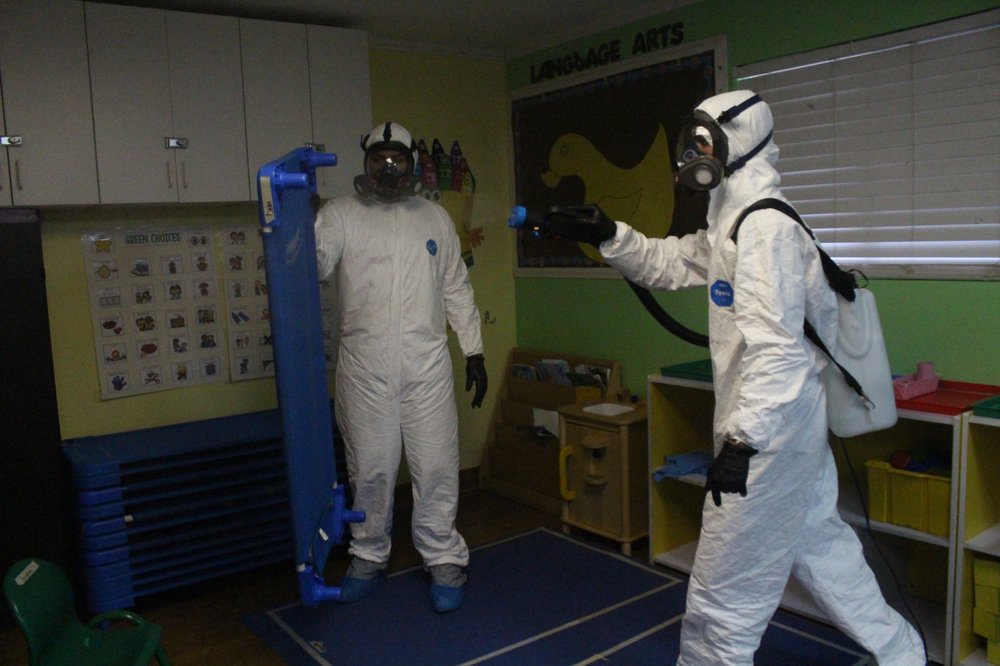 Photo of Double Disinfection