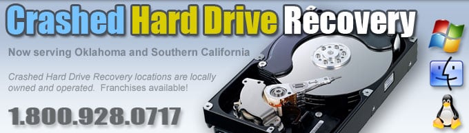 Photo of Crashed Hard Drive Recovery