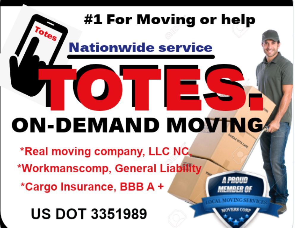 Photo of Totes On Demand Moving