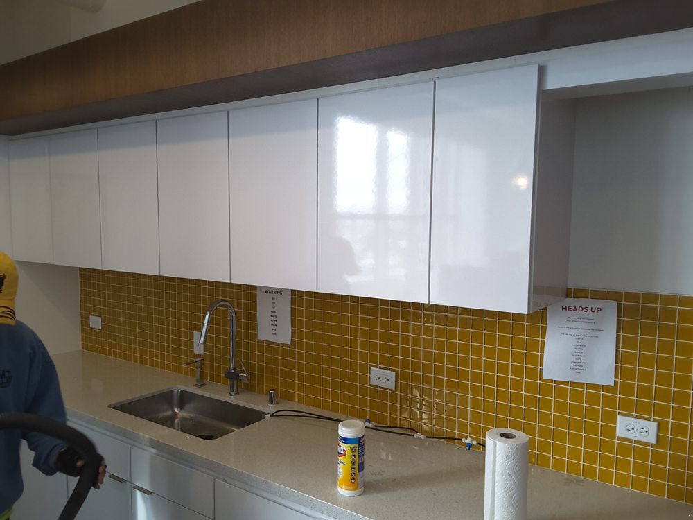 Photo of M.L.J. Millwork Installation
