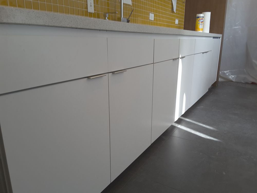 Photo of M.L.J. Millwork Installation