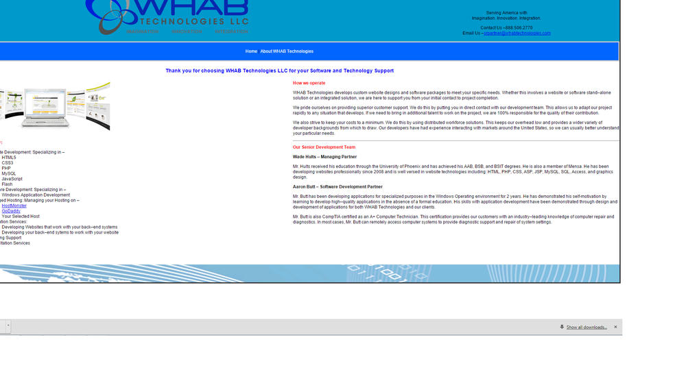 Photo of WHAB Technologies