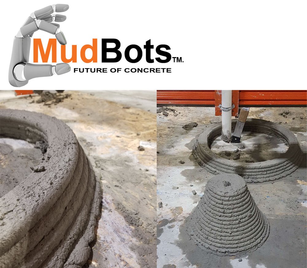 Photo of MudBots 3D Concrete Printing