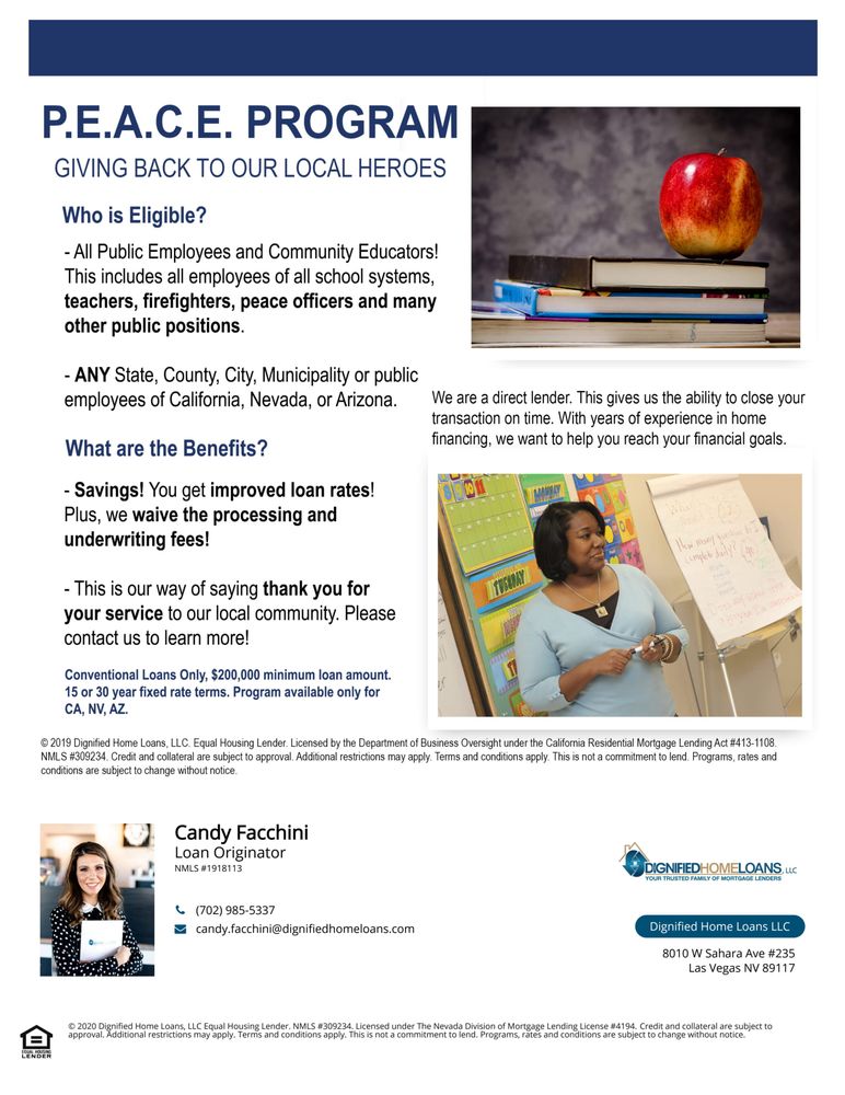 Photo of Candy Facchini- Dignified Home Loans