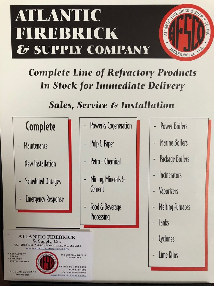 Photo of Atlantic Firebrick & Supply