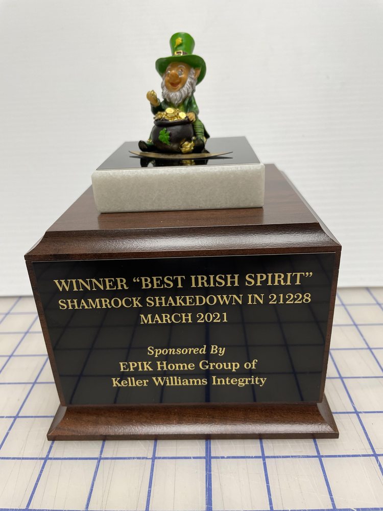 Photo of Advantage Trophy and Engraving
