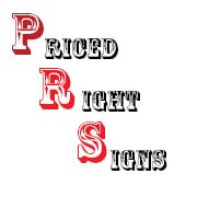 Photo of Priced Right Signs