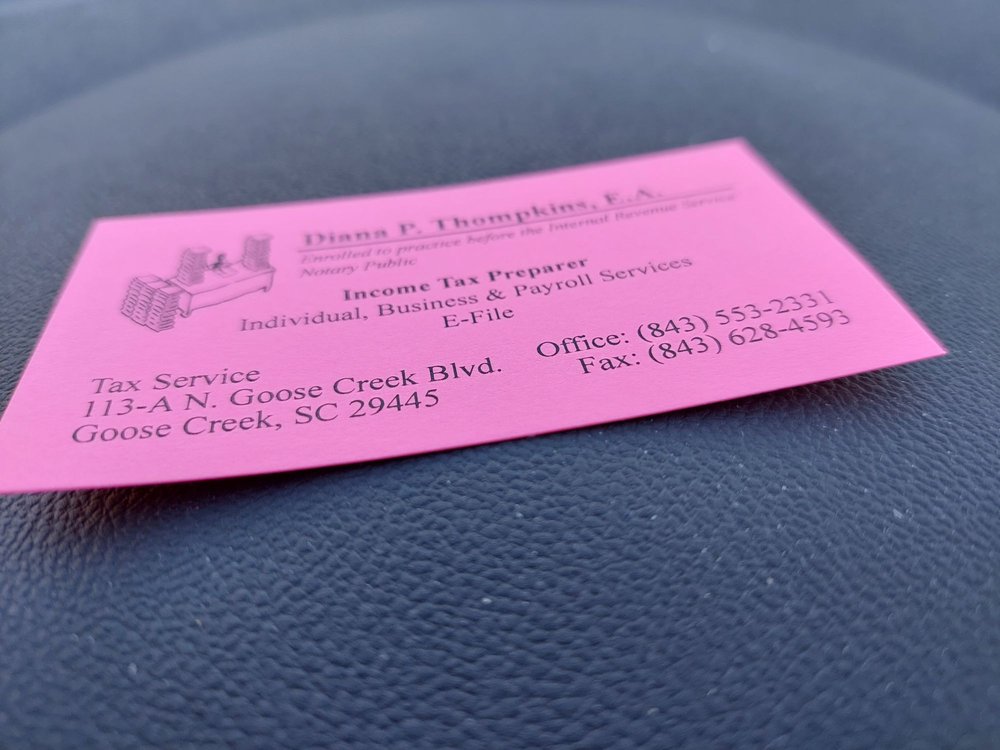 Photo of Diana P Thompkins Tax