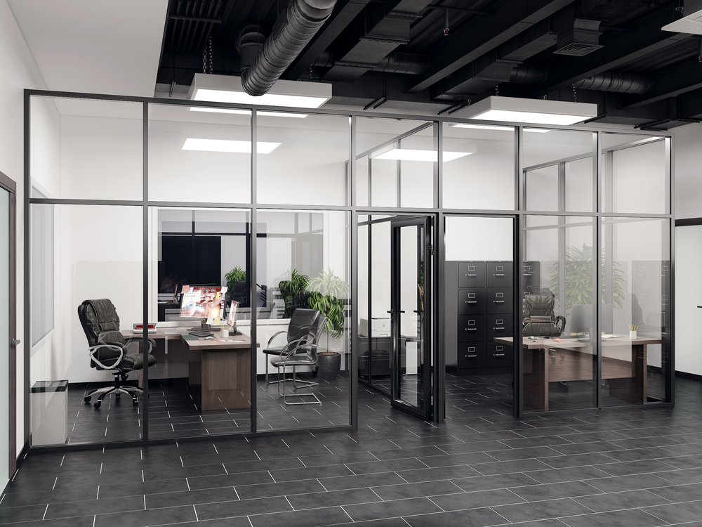 Photo of Commercial Glass Partitions