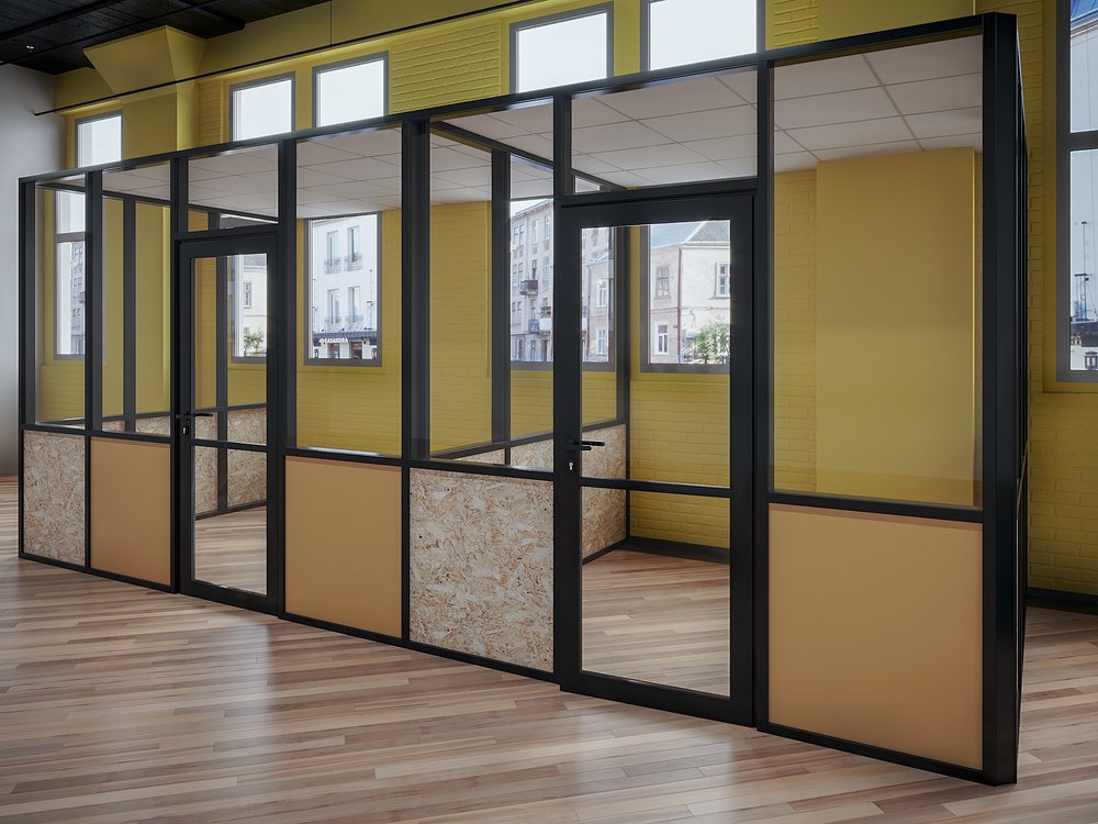 Photo of Commercial Glass Partitions