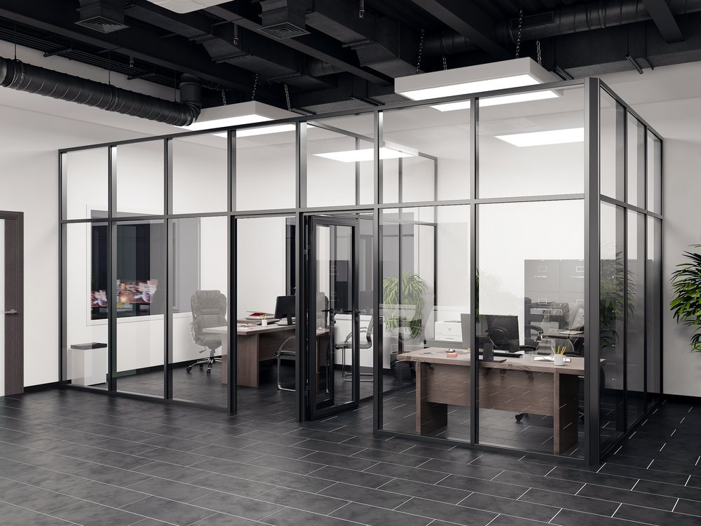 Photo of Commercial Glass Partitions