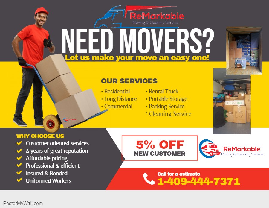 Photo of ReMarkable Moving and Cleaning Services