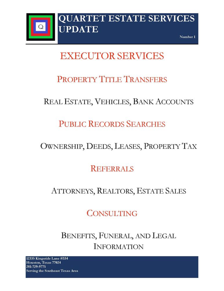Photo of Quartet Estate Services