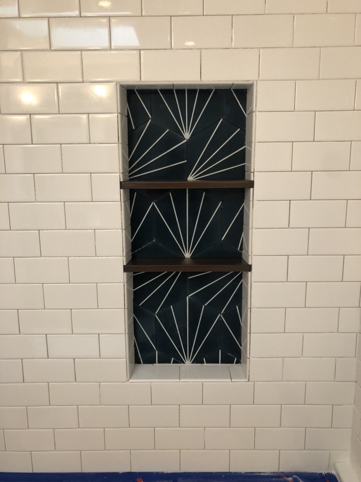 Photo of Dayla Soul Tile Installation