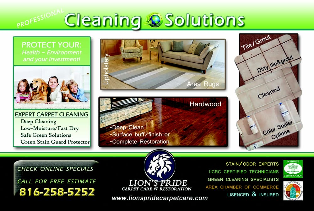Photo of Lion's Pride Carpet Care & Restoration