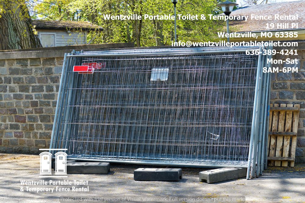 Photo of Wentzville Portable Toilet & Temporary Fence Rental