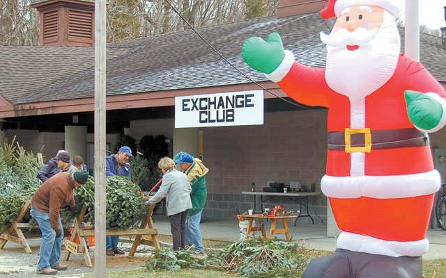 Photo of Exchange Club Christmas Tree & Wreath Sale