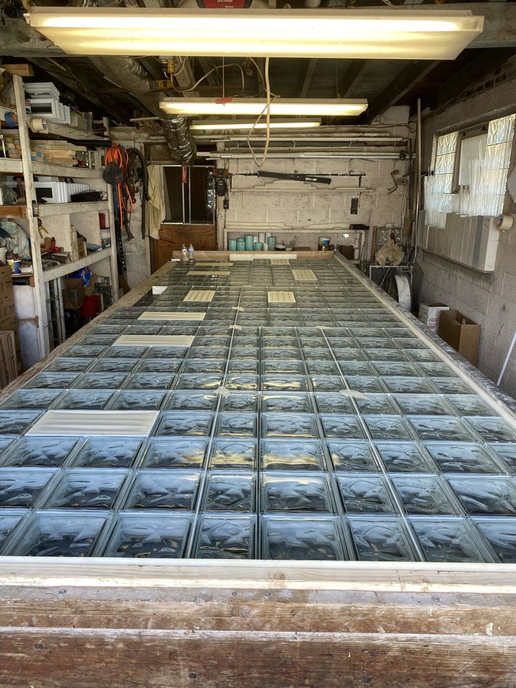 Photo of Plum Glass Block
