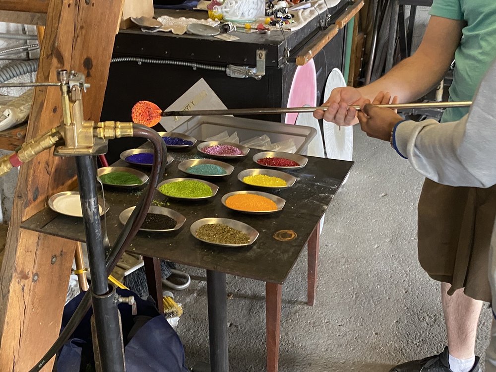 Photo of McFadden Art Glass