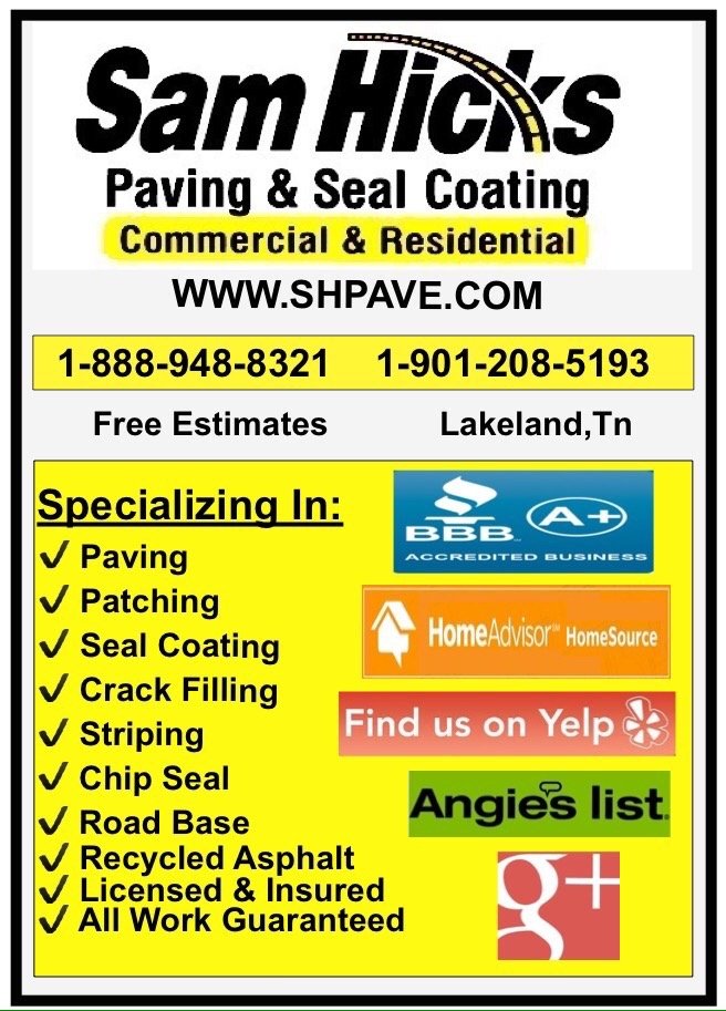 Photo of Sam hicks Paving and sealcoating