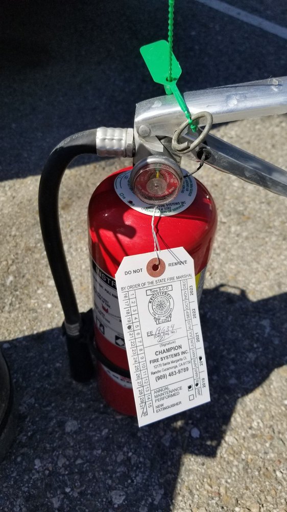 Photo of Champion Fire Systems