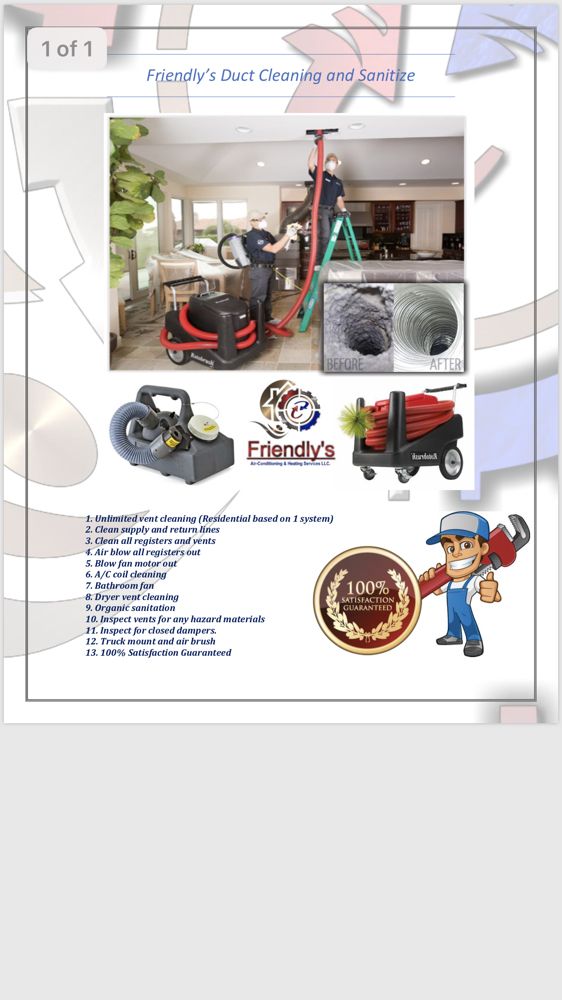 Photo of Friendly's Air Conditioning and Heating Services