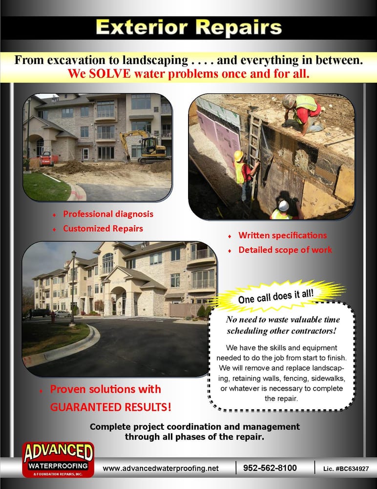 Photo of Advanced Waterproofing & Foundation Repairs