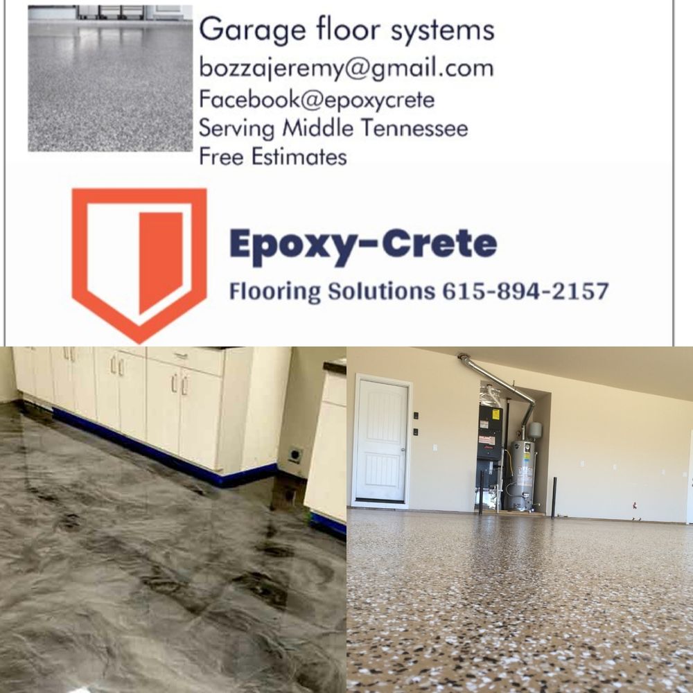 Photo of Epoxy Crete Garage Flooring