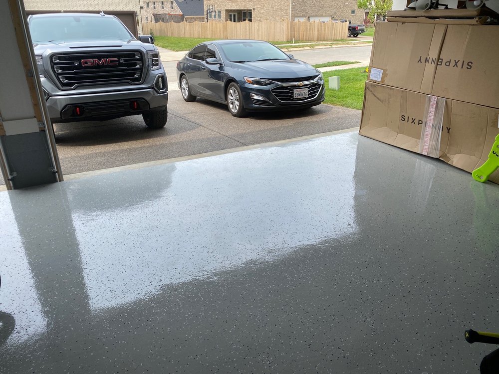 Photo of Epoxy Crete Garage Flooring