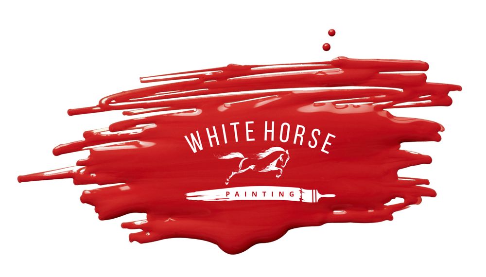 Photo of White Horse Painting