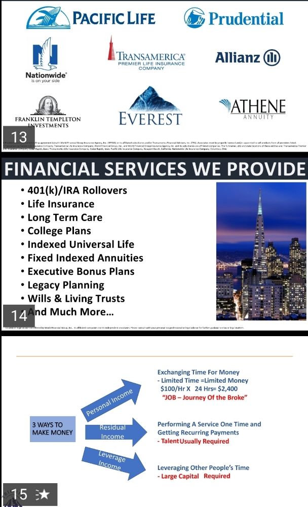 Photo of Iconic Leadership Development and Financial Professionals