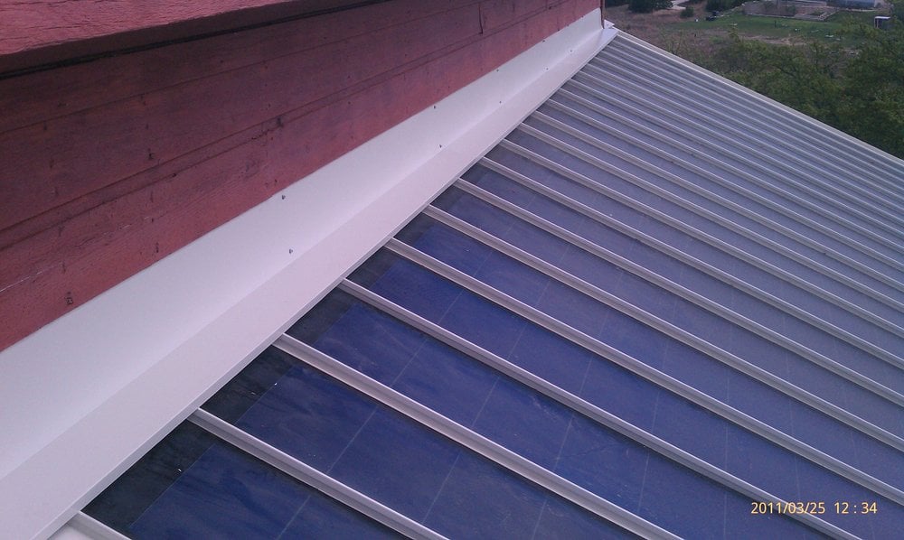 Photo of Green Metal Roofing