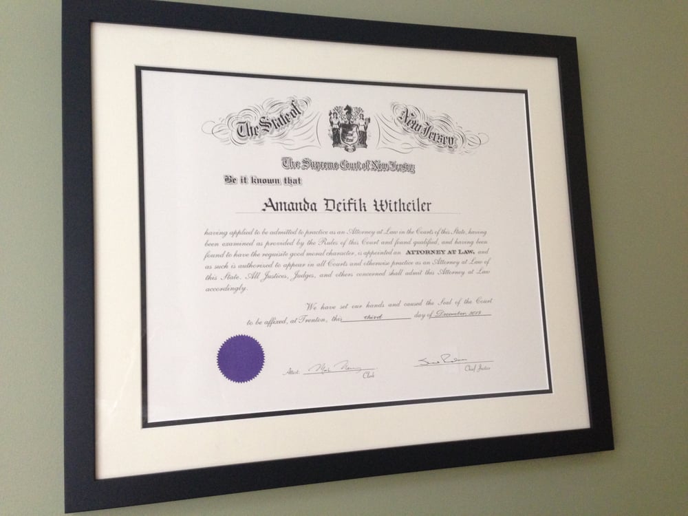 Photo of Law Office of Amanda Deifik Witheiler a variety of criminal law matters in New York and New Jersey