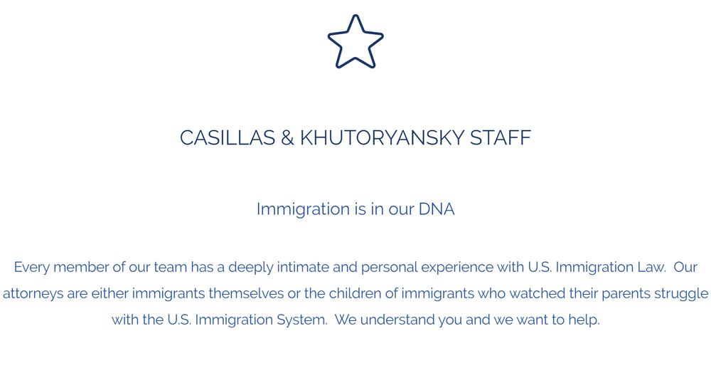 Photo of Casillas & Khutoryansky Immigration Law Full Service Immigration Law Firm