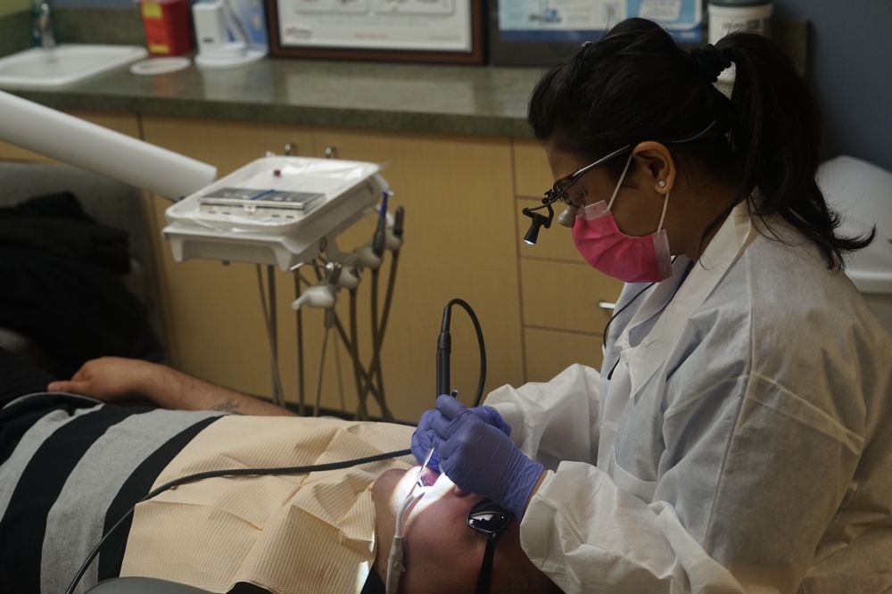Photo of Mission Dental With A Cleaning And Examination