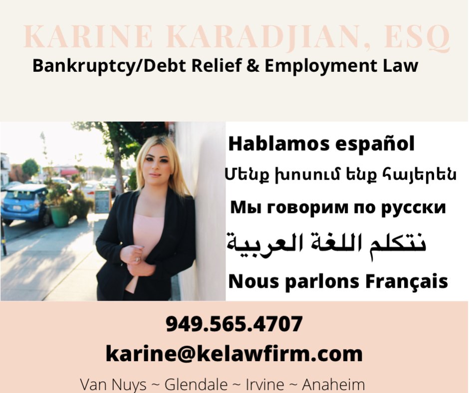 Photo of Karine Karadjian - San Fernando Chapter 7 bankruptcy Chapter 13 bankruptcy