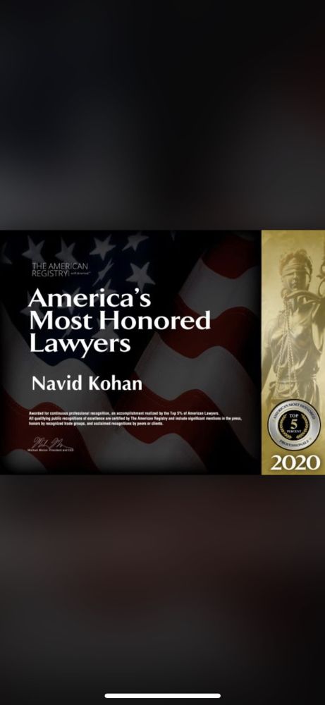 Photo of Law Offices of Navid Kohan, APLC Experienced & Reputable Car Accident
