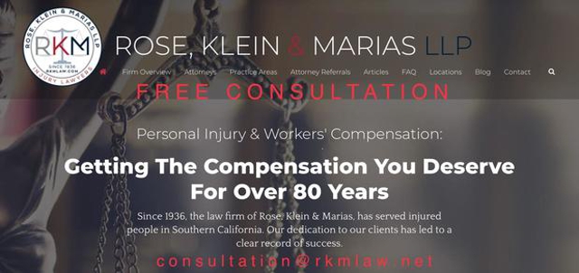 Photo of Rose, Klein & Marias LLP - Injury Lawyers