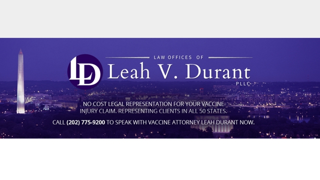 Photo of Law Offices of Leah V. Durant, P.L.L.C. The Vaccine Lawyer At The Law Offices