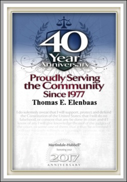 Photo of Elenbaas, Thomas E