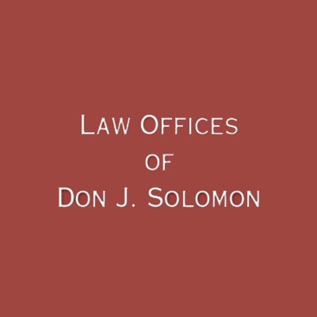 Photo of Don J. Solomon Esquire full-service law office