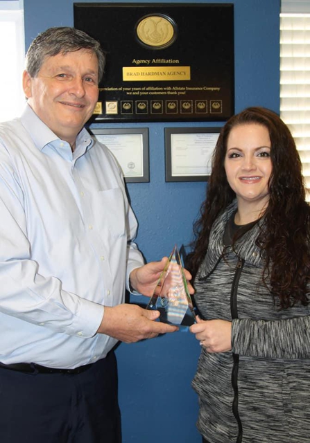 Photo of Brad Hardman: Allstate Insurance choosing the right insurance products