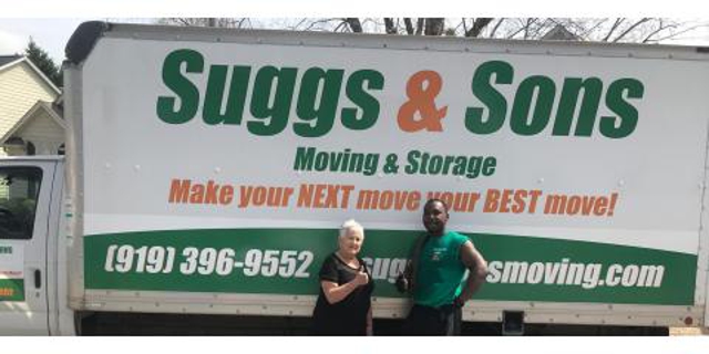 Photo of Suggs & Sons Moving & Storage reliable moving services throughout the Raleigh-Durham area