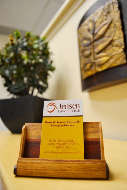 Photo of Jensen Law Office comprehensive process and custom designed estate plans
