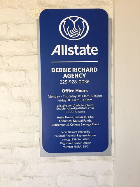 Photo of Debbie Richard: Allstate Insurance flood and homeowner's insurance