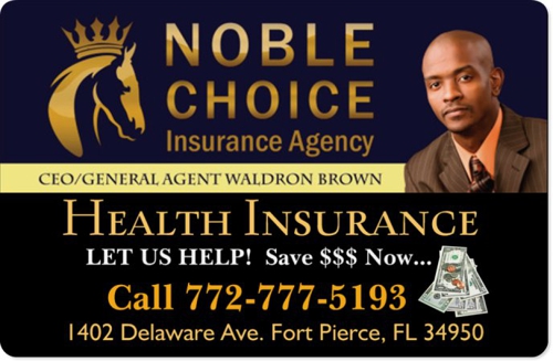 Photo of Noble Choice Insurance Agency helping our clients find the most affordable medical, dental
