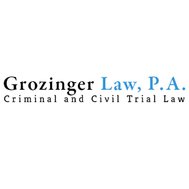 Photo of Grozinger Law, P.A. specializes in handling Criminal Defense cases