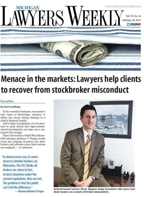 Photo of Law Offices of Peter C. Rageas P.C. a victim of securities fraud
