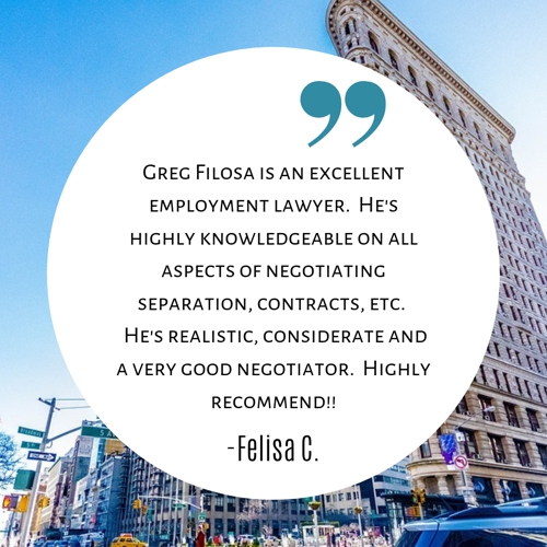 Photo of Filosa Graff LLP for unfair workplace treatment Filosa Graff Law Firm in New York