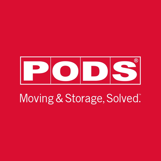 Photo of PODS one of our secure PODS storage centers with a secure storage option
